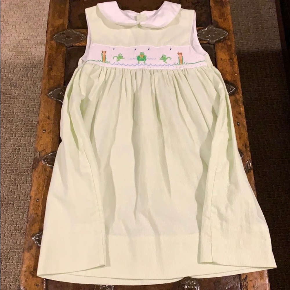 Frog Smocked Dress
